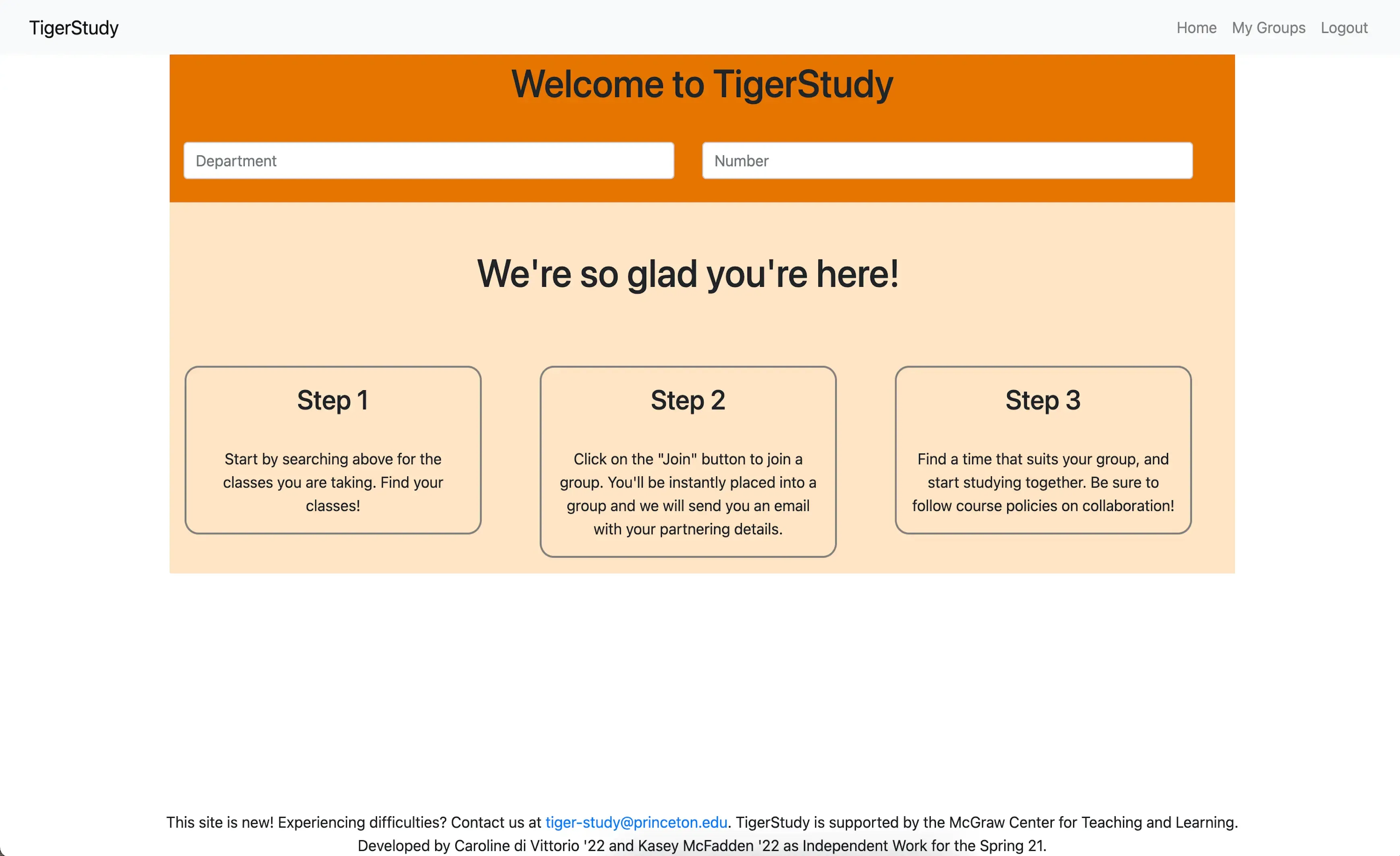 Tiger Study app screenshot